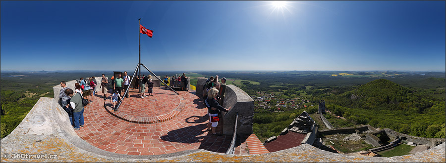 Spustit virtuální prohlídku - Vyhlídka z Velké věže