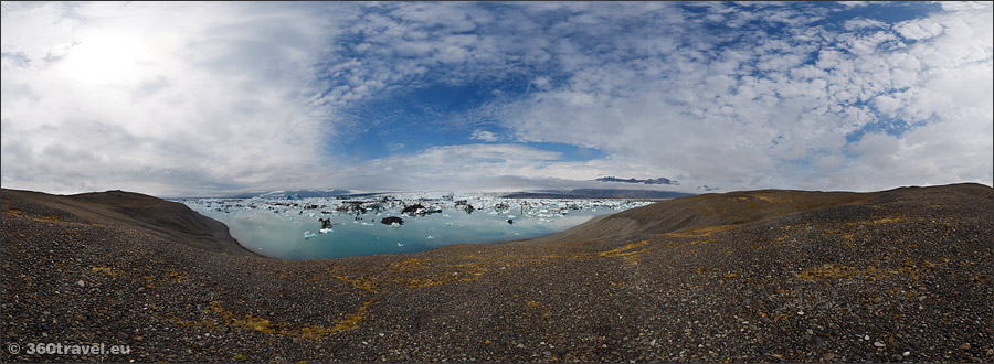 Spustit virtuální prohlídku - Ledovec Breidamerkurjökull